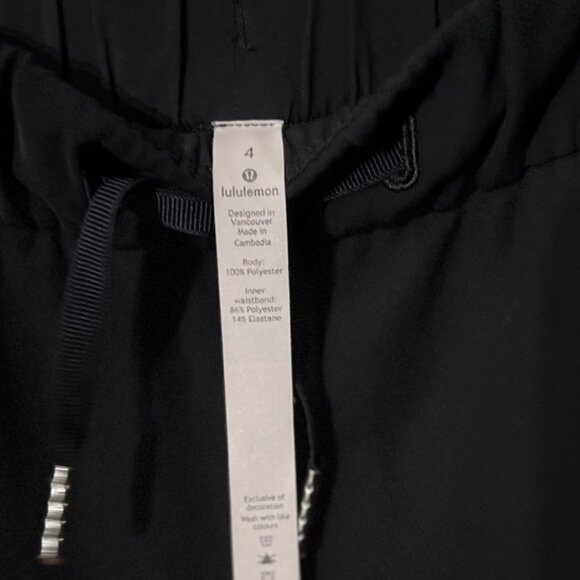 lululemon athletica Black Dance Pants/Joggers Size 4 EUC - Picture 5 of 5